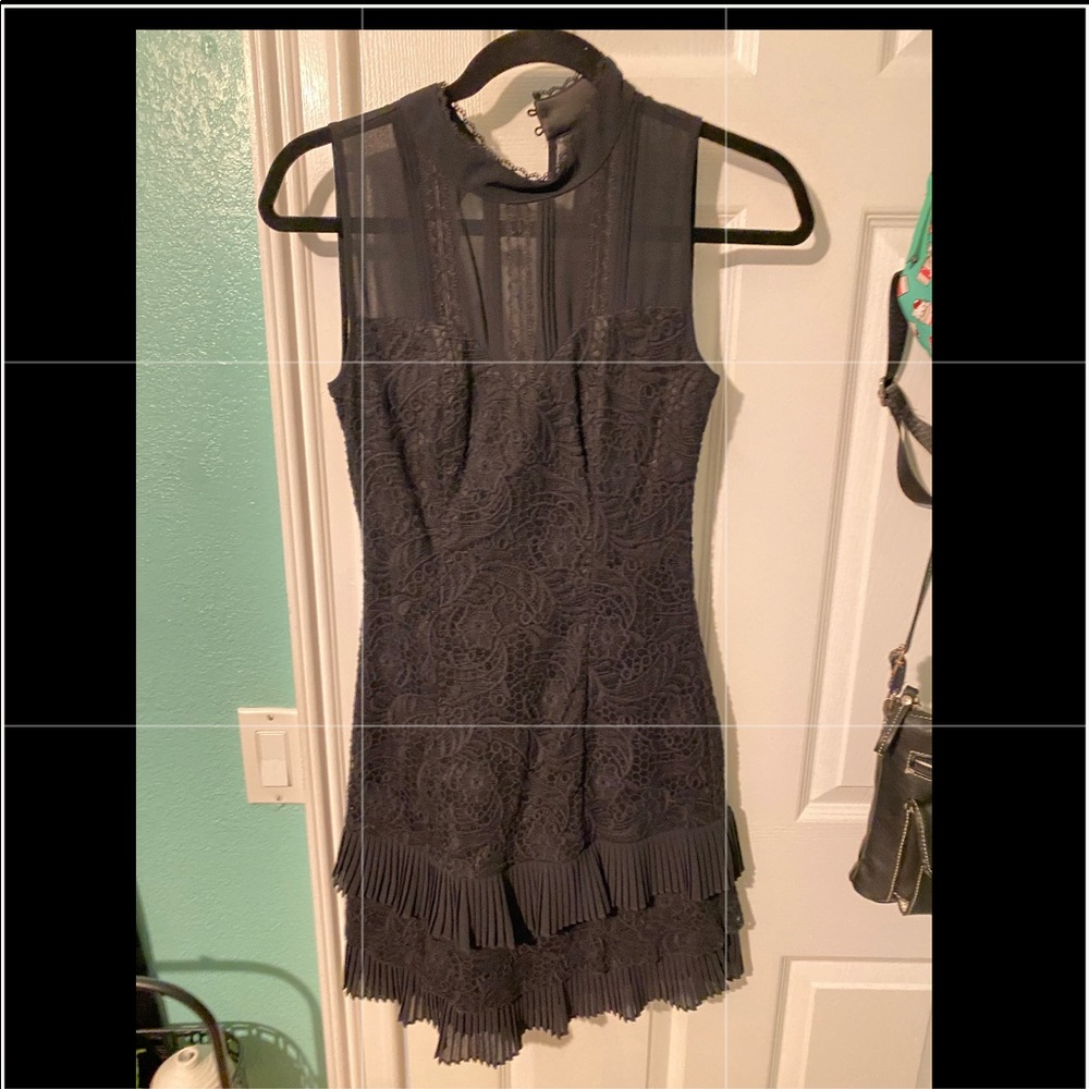 Black “church girl” dress